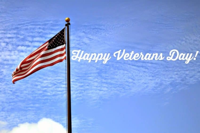 Happy Veterans Day!