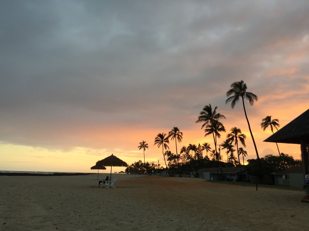 sunset beach hawaii oahu