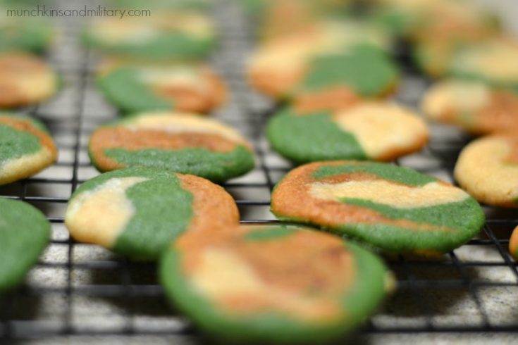 Camo Cookies