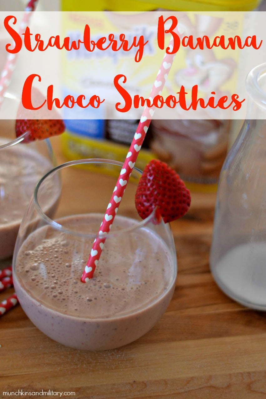 A tasty smoothie made with strawberries, bananas, and Nesquik! Kids will love it! https://ooh.li/a5281e7