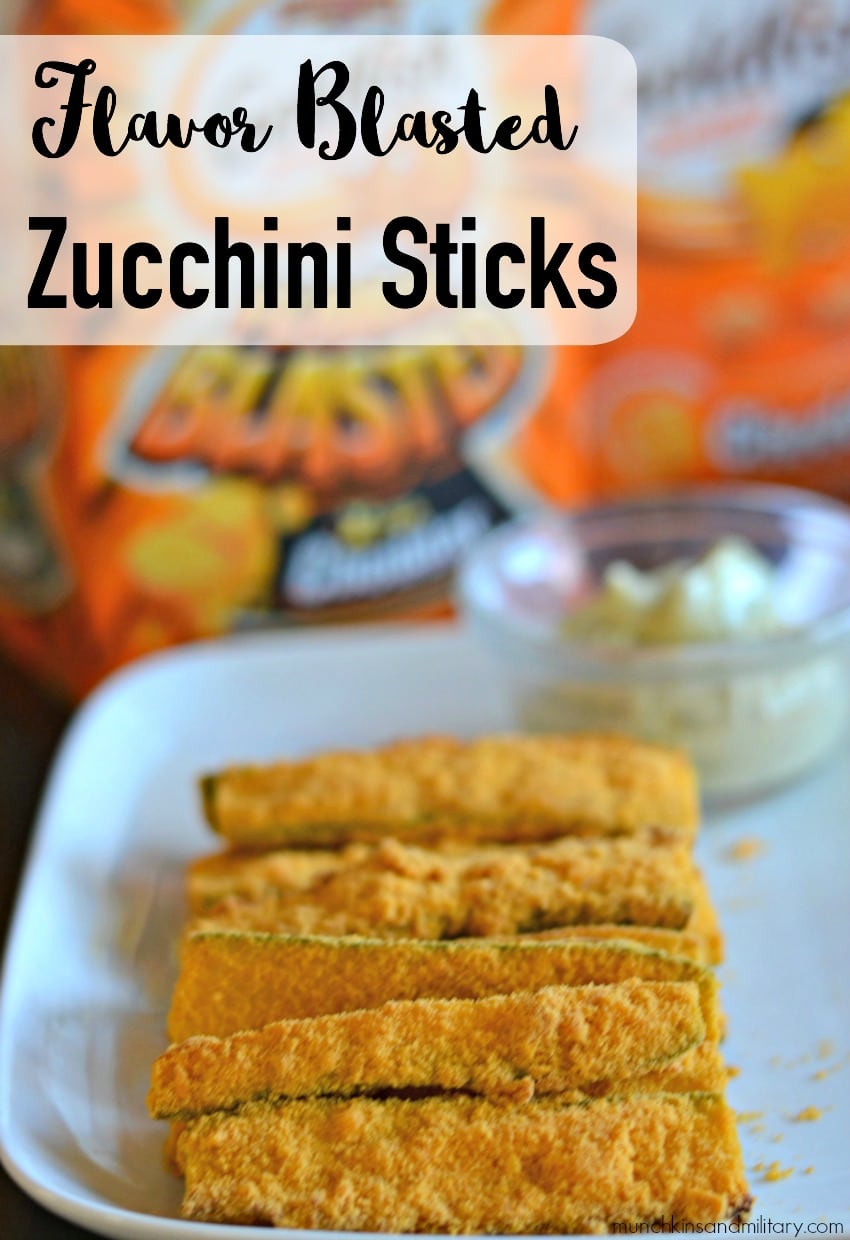 Flavor Blasted® Xtra Cheddar Zucchini Sticks!
