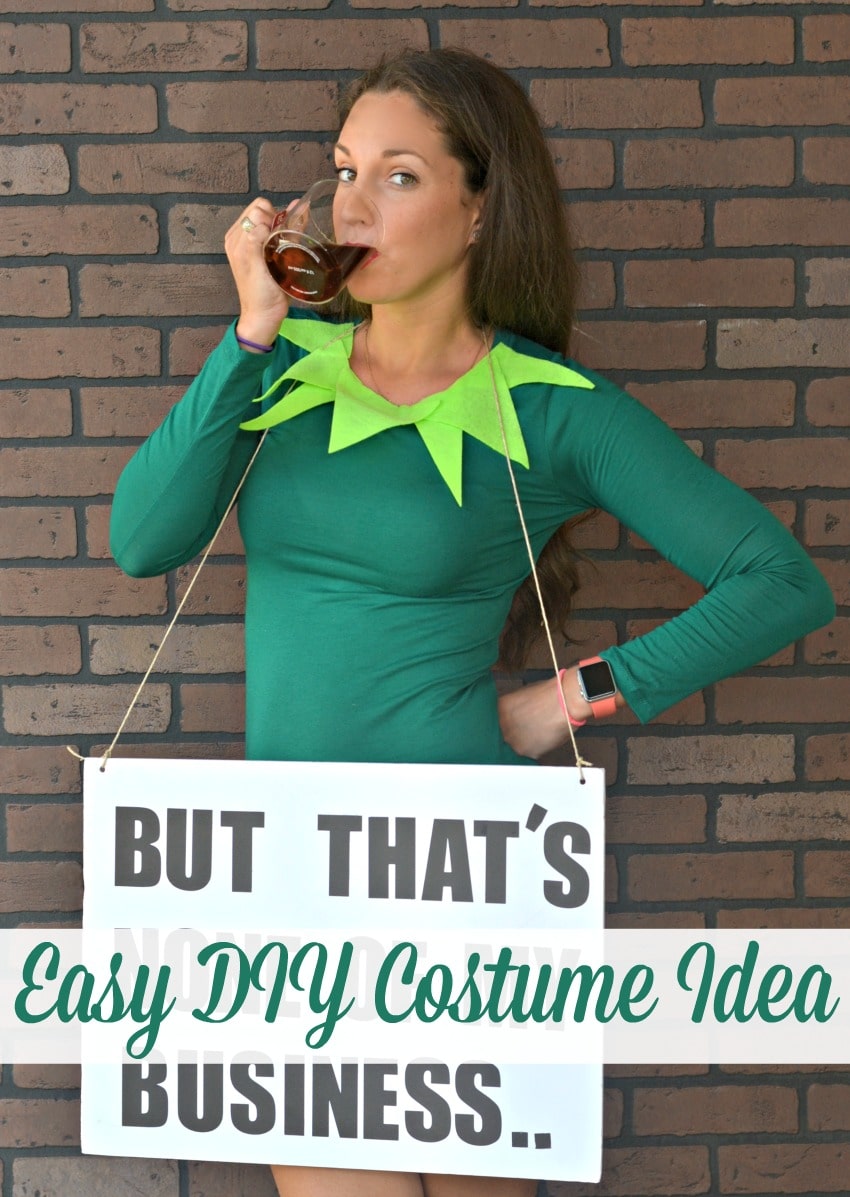 Easy DIY Halloween costume - Kermit But that's none of my business meme - ☕️🐸 #tealizard