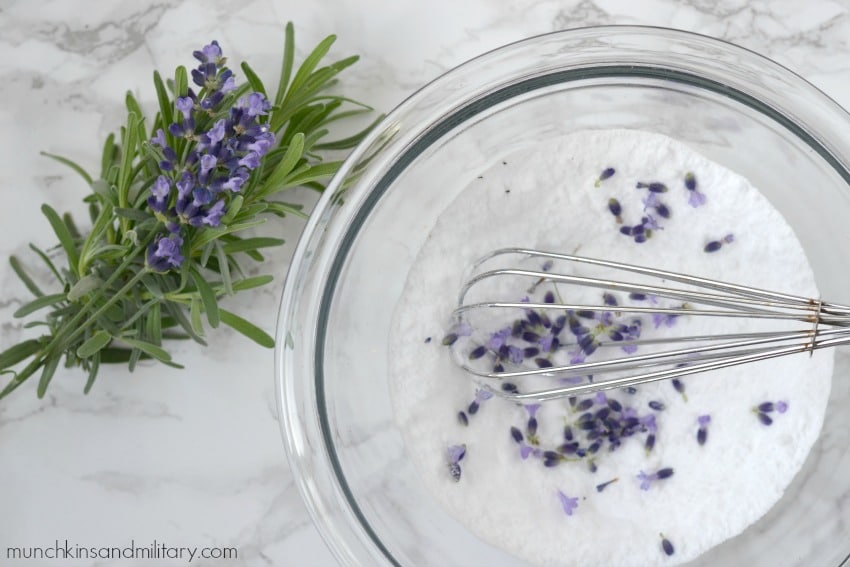 Lavender mix for DIY milk bath