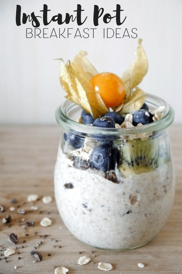 Instant Pot Breakfast Ideas - Three Little Ferns - Family Lifestyle Blog