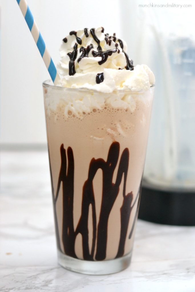 Mocha Freeze Blended Coffee Recipe Three Little Ferns Family