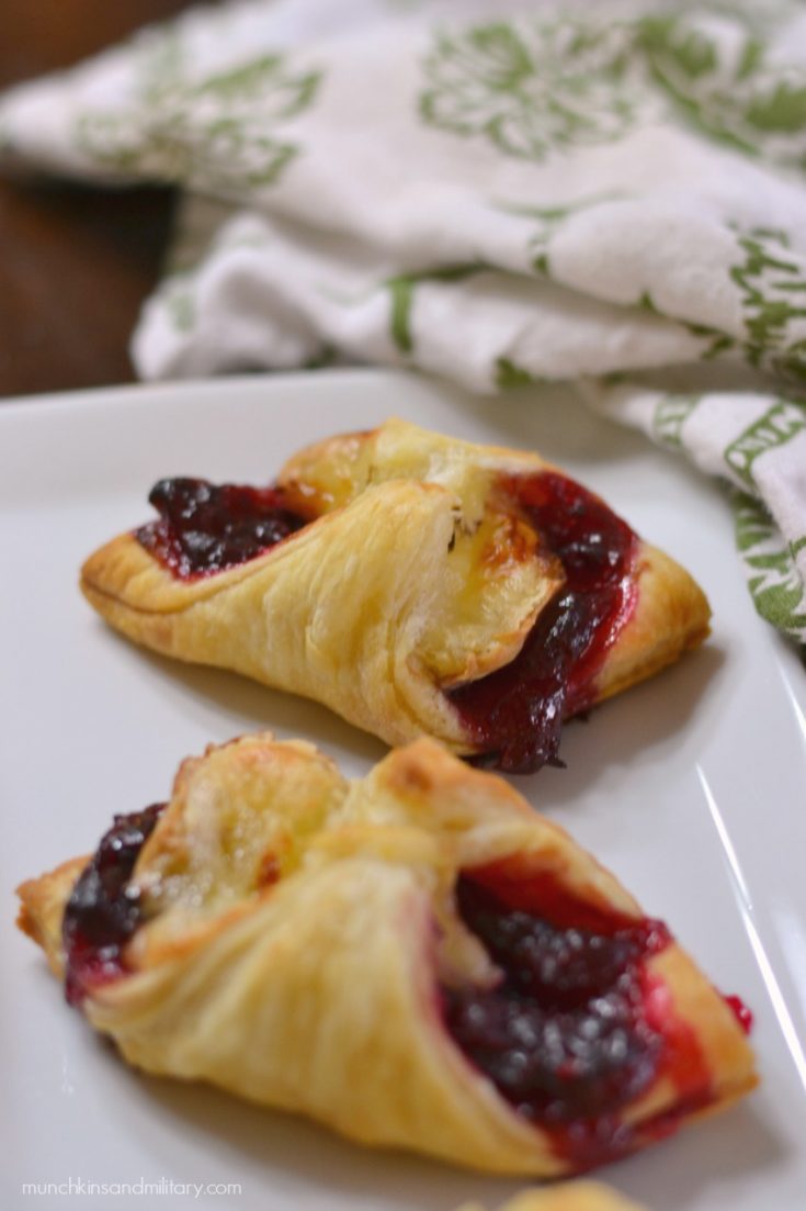 Cranberry and Brie Pastreis