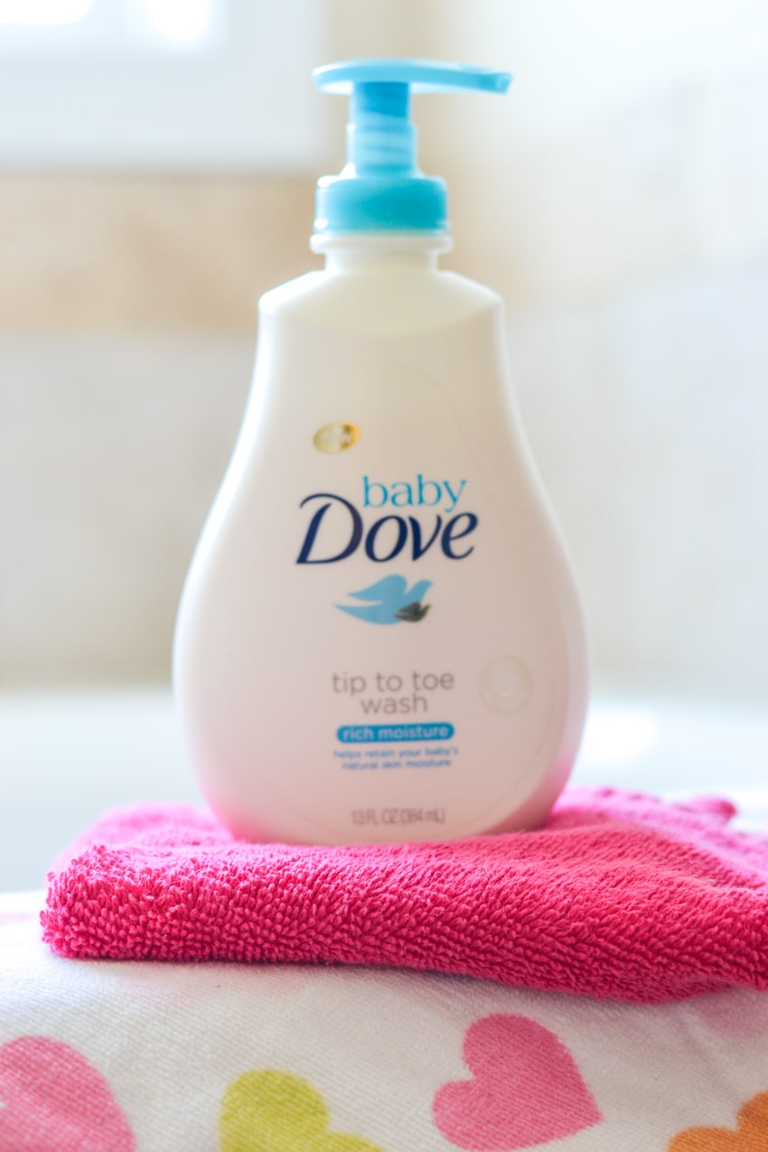 Bath Time Love with Baby Dove