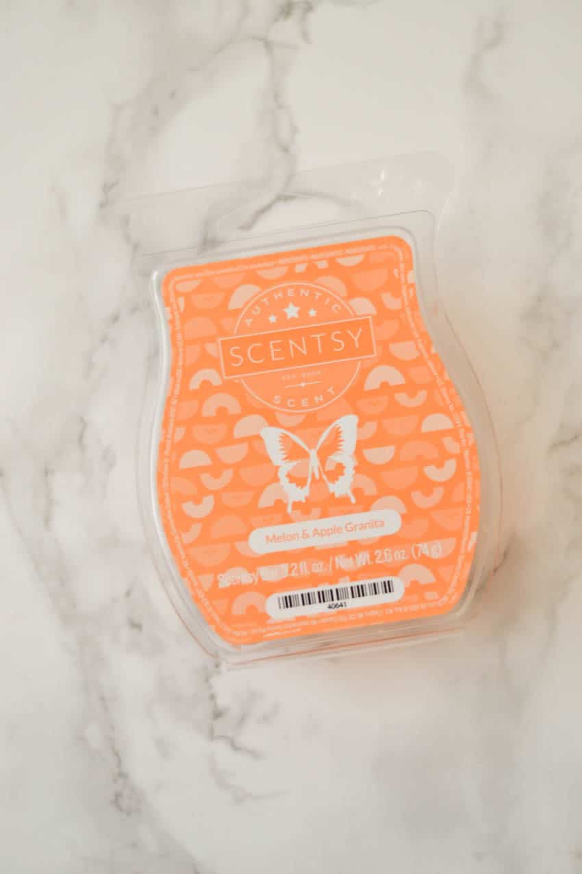 Scentsy melon & apple granita scent