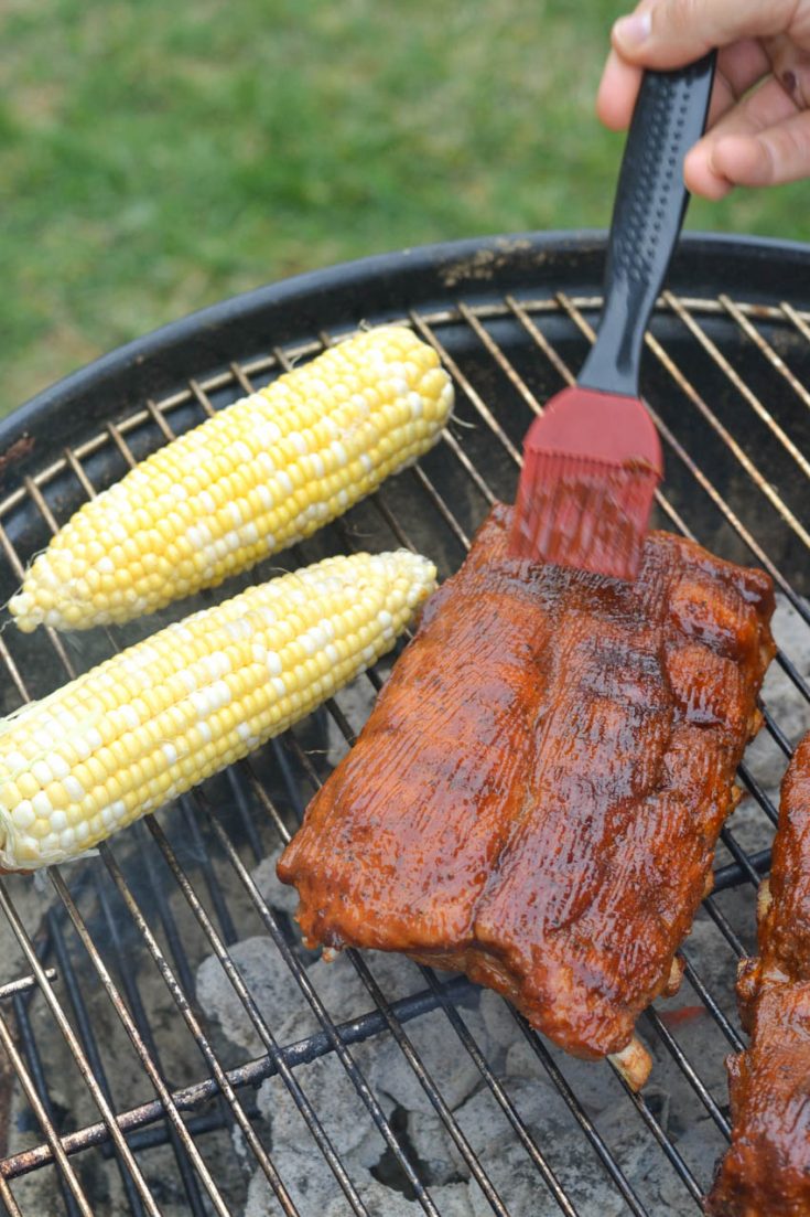 Grilled Dry Rubbed Ribs