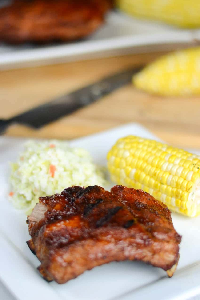 Rockin’ Dry Rubbed Grilled Ribs