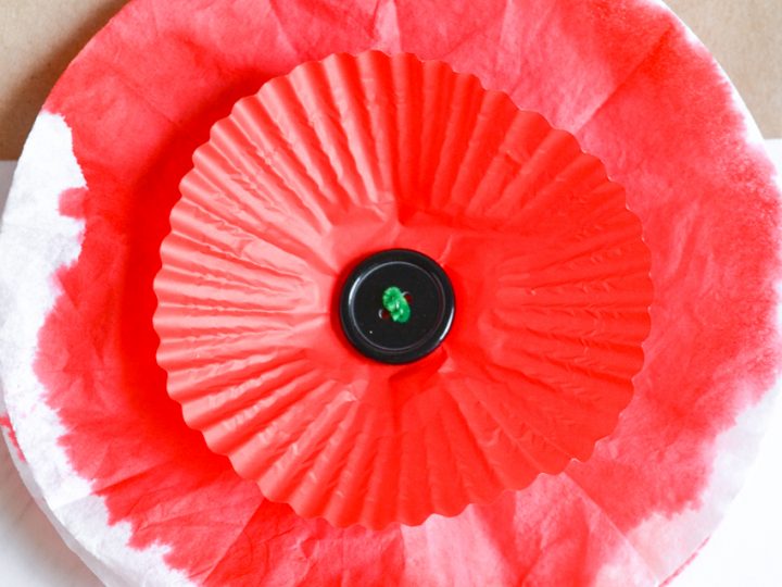 Make Red Poppies for Memorial Day - 100 Directions