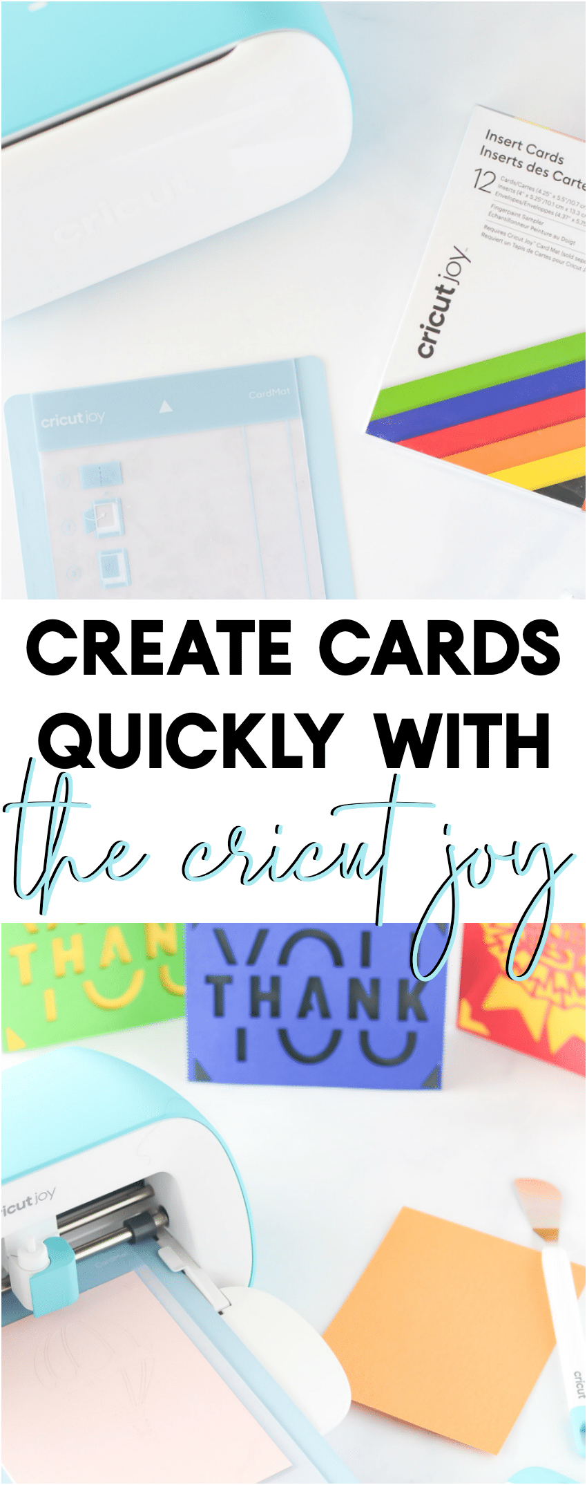Sending Joy with Cricut Joy Insert Cards - Three Little Ferns - Family ...