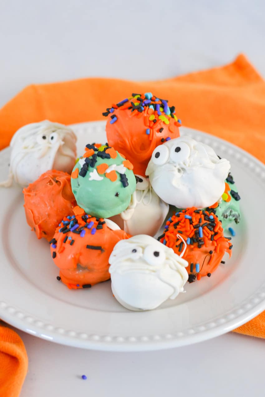 Halloween Oreo Balls