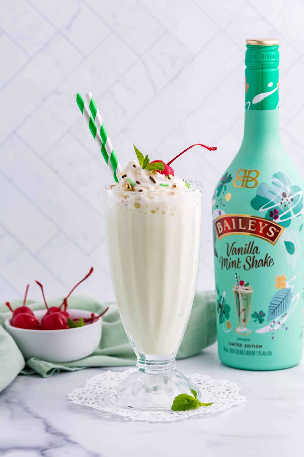 Bailey’s Vanilla Mint Shake
