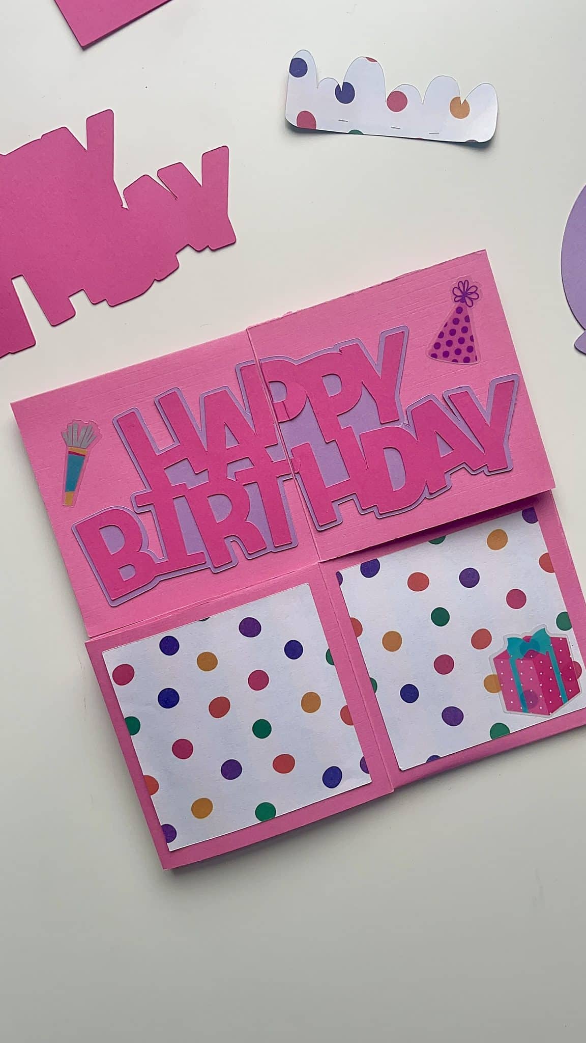 How to Make an Infinity Card with Cricut